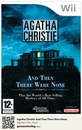 Agatha Christie: And Then There Were None Nintendo Wii, PAL box front