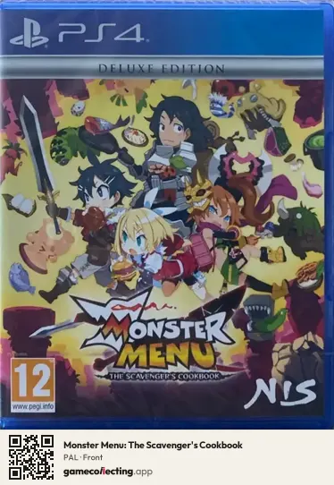 Monster Menu: The Scavenger's Cookbook PlayStation 4, PAL box front