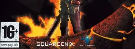 Drakengard, the PEGI square on its front