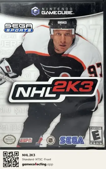 NHL 2K3 Nintendo GameCube, NTSC box front