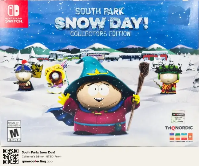 South Park: Snow Day! Nintendo Switch, NTSC box front
