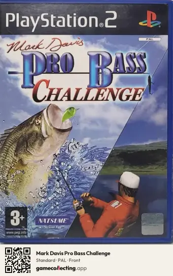 Mark Davis Pro Bass Challenge PlayStation 2, PAL box front