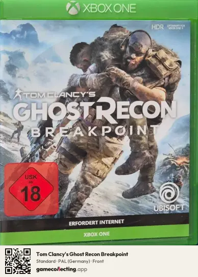 Tom Clancy's Ghost Recon Breakpoint Xbox One, Germany box front