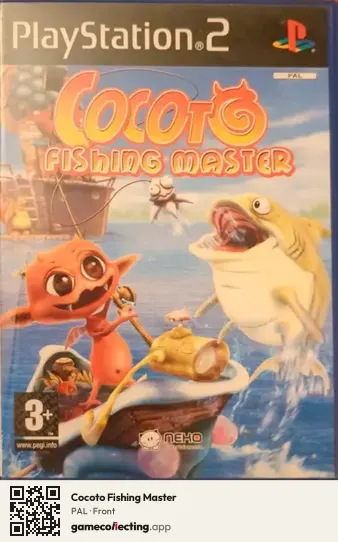 Cocoto Fishing Master PlayStation 2, PAL box front