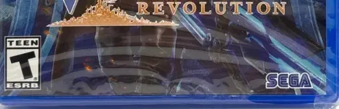 Valkyria Revolution, the ESRB box on its front