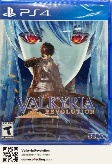 Valkyria Revolution PlayStation 4, NTSC box front