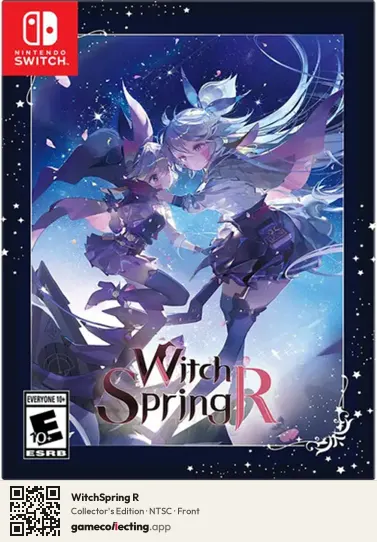 WitchSpring R Nintendo Switch, NTSC box front