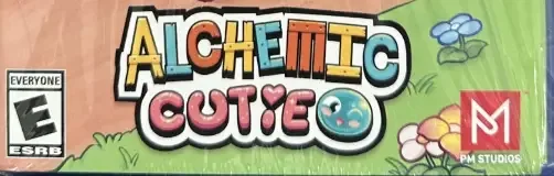 Alchemic Cutie, the ESRB box on its front