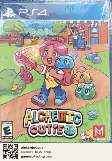 Alchemic Cutie PlayStation 4, NTSC box front