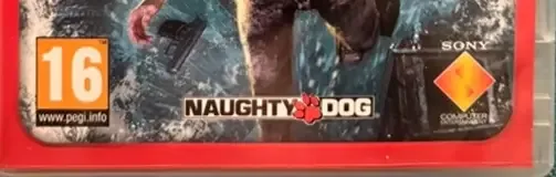 Uncharted 2: Among Thieves, the PEGI square on its front