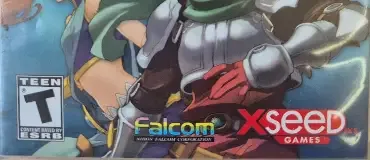 Ys Seven, the ESRB box on its front