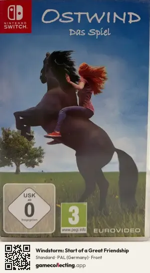 Windstorm: Start of a Great Friendship Nintendo Switch, Germany box front