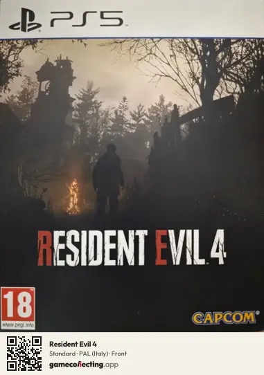 Resident Evil 4 PlayStation 5, Italy box front