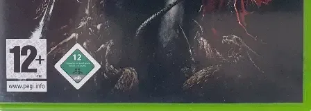 Castlevania: Curse of Darkness, the PEGI square on its front