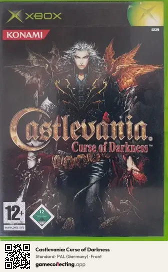 Castlevania: Curse of Darkness Xbox, Germany box front