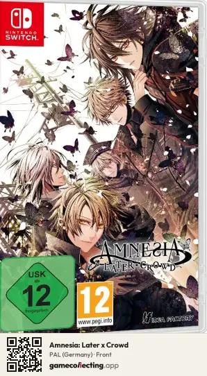 Amnesia: Later x Crowd Nintendo Switch, Germany box front