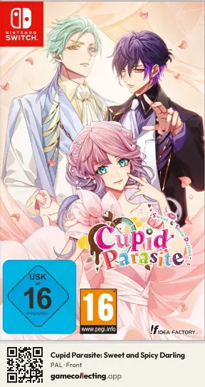 Cupid Parasite: Sweet and Spicy Darling Nintendo Switch, PAL box front