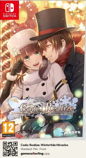 Code: Realize: Wintertide Miracles Nintendo Switch, PAL box front