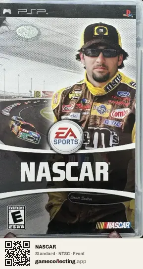 NASCAR PlayStation Portable, NTSC box front