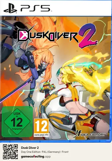 Dusk Diver 2 PlayStation 5, Germany box front