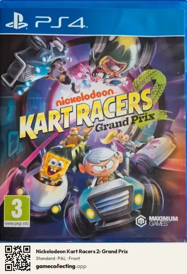 Nickelodeon Kart Racers 2: Grand Prix PlayStation 4, PAL box front