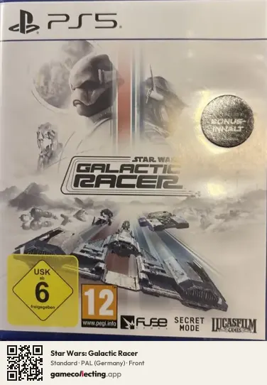 Star Wars: Galactic Racer PlayStation 5, Germany box front