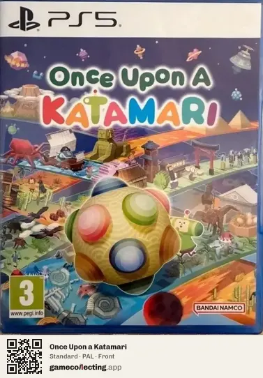 Once Upon a Katamari PlayStation 5, PAL box front