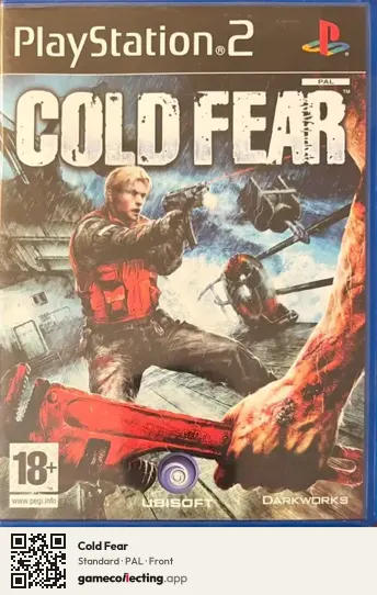 Cold Fear PlayStation 2, PAL box front