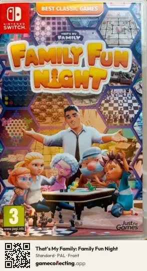 That's My Family: Family Fun Night Nintendo Switch, PAL box front