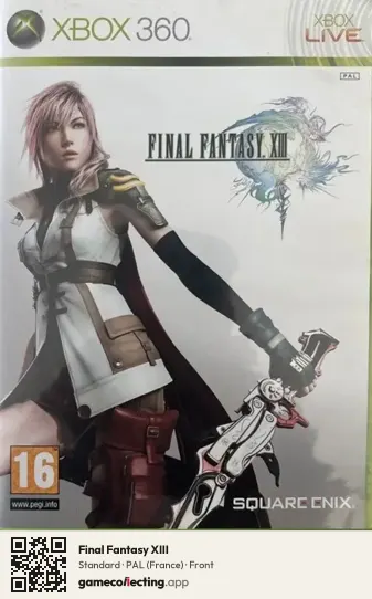Final Fantasy XIII Xbox 360, France box front