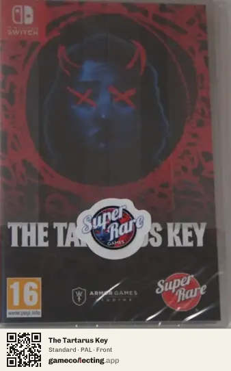 The Tartarus Key Nintendo Switch, PAL box front