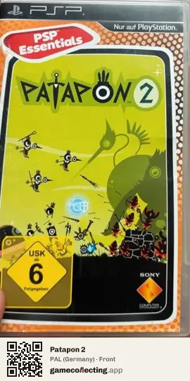 Patapon 2 PlayStation Portable, Germany box front