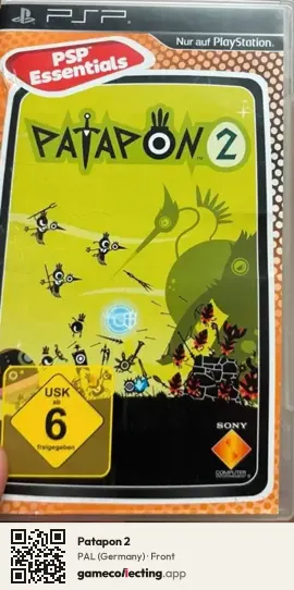 Patapon 2 PlayStation Portable, Germany box front