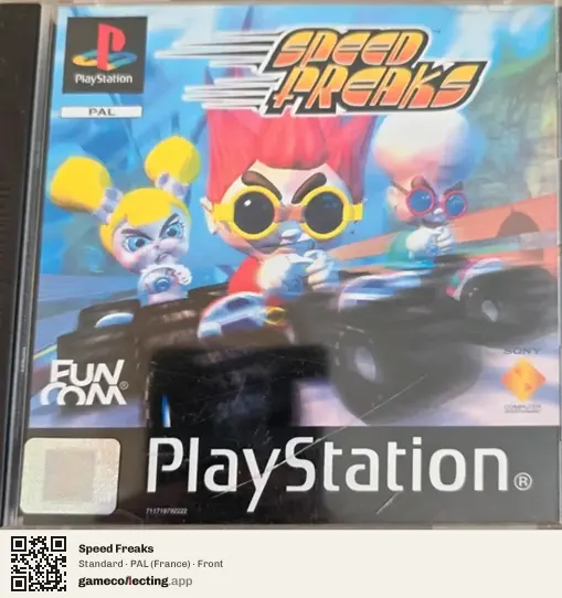Speed Freaks PlayStation, France box front