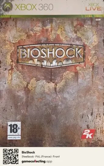 BioShock Xbox 360, France box front