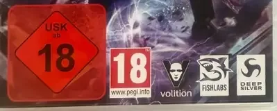 Saints Row IV: Re-Elected, the USK square on its front