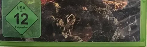 Halo Wars 2, the USK square on its front