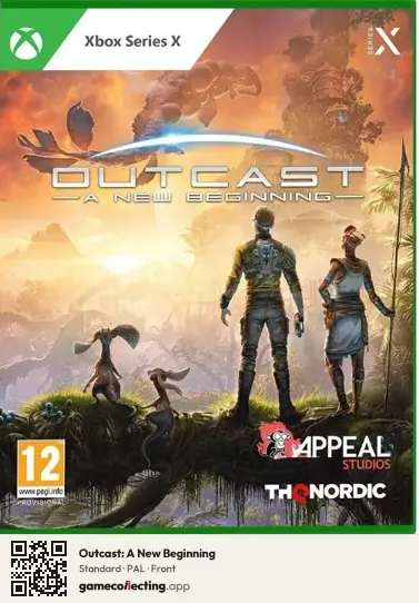 Outcast: A New Beginning Xbox Series X, PAL box front