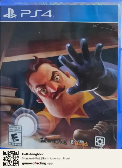 Hello Neighbor PlayStation 4, North America box front