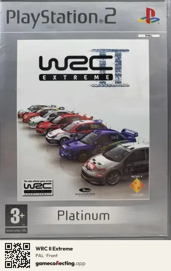 WRC II Extreme PlayStation 2, PAL box front