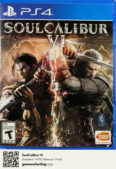 SoulCalibur VI PlayStation 4, Mexico box front