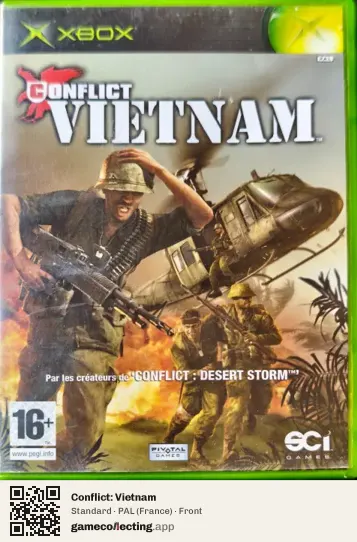 Conflict: Vietnam Xbox, France box front