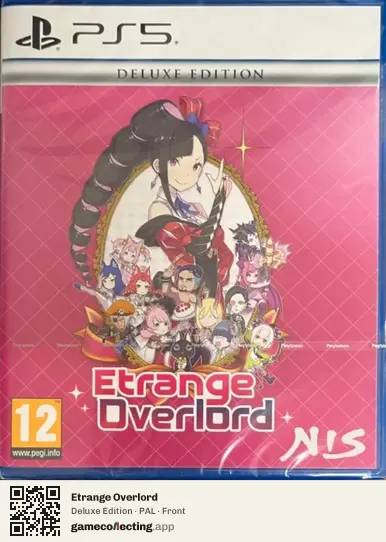 Etrange Overlord PlayStation 5, PAL box front