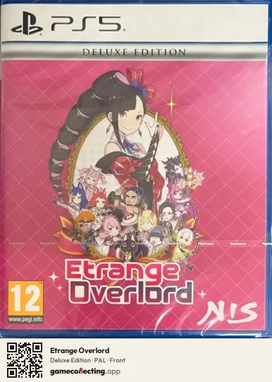 Etrange Overlord PlayStation 5, PAL box front