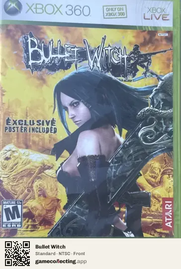 Bullet Witch Xbox 360, NTSC box front