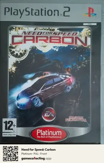 Need for Speed: Carbon PlayStation 2, PAL box front