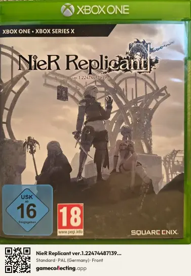 NieR Replicant ver.1.22474487139... Xbox One, Germany box front