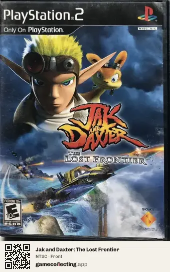 Jak and Daxter: The Lost Frontier PlayStation 2, NTSC box front