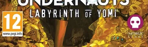 Undernauts: Labyrinth of Yomi, the PEGI square on its front