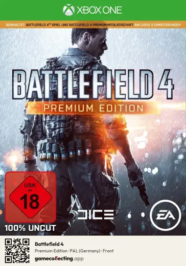 Battlefield 4 Xbox One, Germany box front